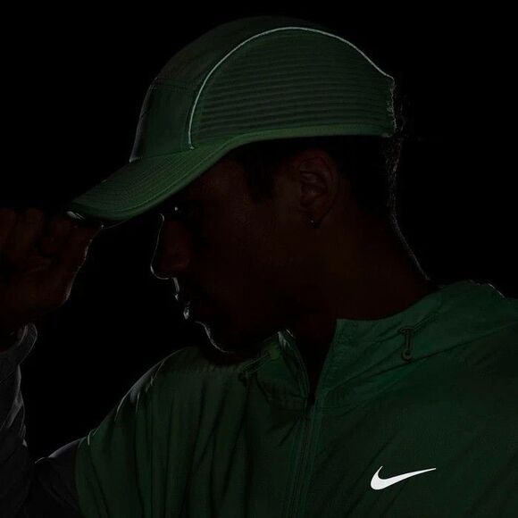 Nike Dri FIT Fly Cap Unstructured AeroBill AeroAdapt Vapour Green M/L FJ0736 376 - Picture 7 of 7